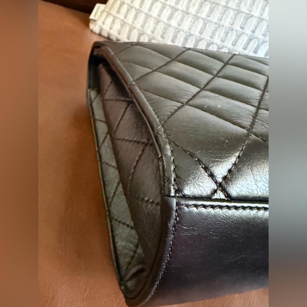 CHANEL Calfskin Quilted Medium Mad About Quilting Flap Black - Picture 12 of 13